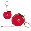 Apple Tape Measure Key Tag